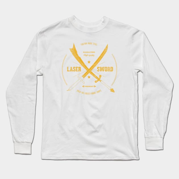 Tibetan Laser Sword Long Sleeve T-Shirt by mrbrownie